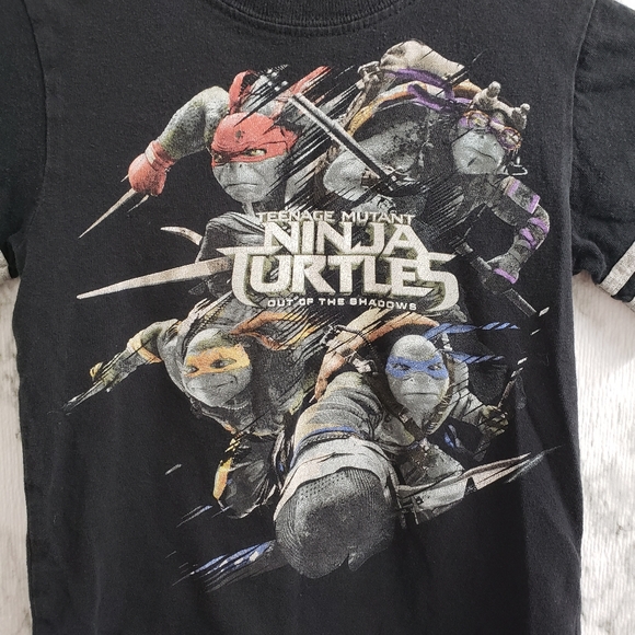 💕 Nickelodeon Teenage Mutant Ninja Turtles Graphic Tee Size 4 Boys - Picture 6 of 8